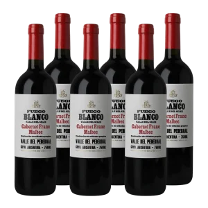 Fuego Blanco Valle del Silex Cabernet Franc - Malbec 6x750ml