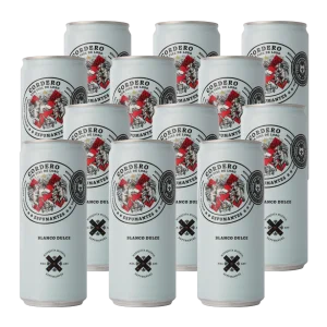 Espumante Cordero con Piel de Lobo Blanco Dulce Lata 12x310ml